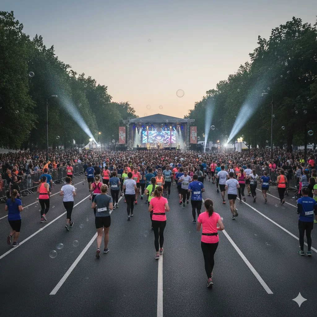 Vue d'ensemble de la course